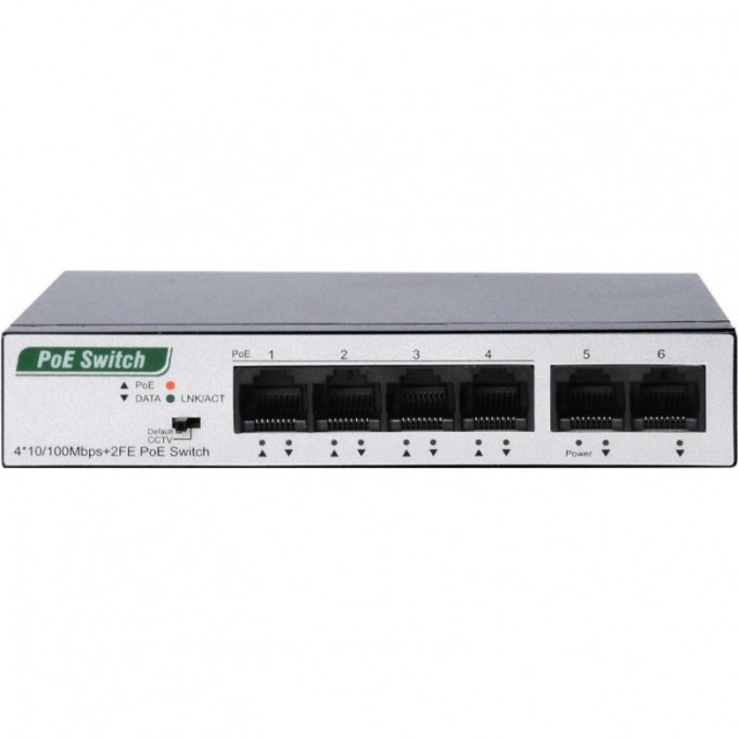 10 портовый неуправляемый POE коммутатор TANTOS TSn-8P10U 00-00186786