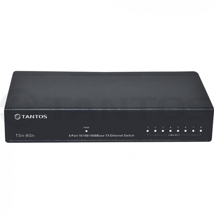 8-портовый гигабитный коммутатор TANTOS TSn-8Gn 00-00079707