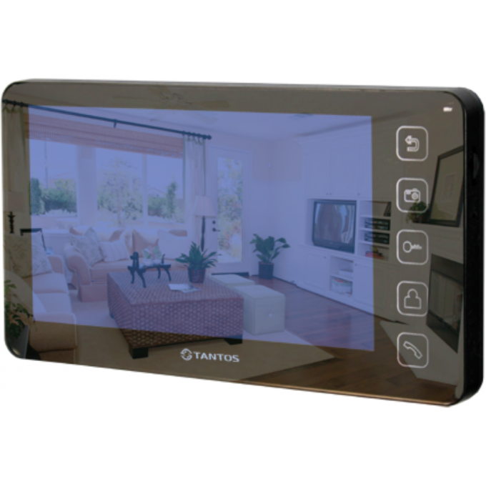 Монитор видеодомофона TANTOS PRIME SD MIRROR XL black 00-00023884